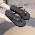 thumbnail image 6 of KIJBLAE Women's Slippers New Summer Flip-flops Thin Strip Fashion Beach Slippers Brown 38 Lady Slippers Price, 6 of 8