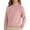 Pink #004, variant on Womens Cable Knit Turtleneck Sweaters Fall Winter Long Sleeve Chunky Knitted Trendy Pullover Tops Camel XL