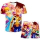 thumbnail image 1 of Disney Toy Story 4 ropa para niño niña niños verano manga corta dibujos animados Anime 3D estampado adolescentes camisetas Tops pantalones cortos conjunto 4-14y11-12T Gao Jinjia LED, 1 of 2