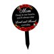thumbnail image 3 of Letrero de cementerio para tumba, impermeable, conmemorativo de condolencias, placa conmemorativa Redondo, 3 of 9