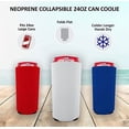 thumbnail image 2 of Blank Neoprene 24 oz. Can Coolie (2 Pack, Bright Orange), 2 of 6