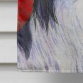 thumbnail image 4 of Carolines Treasures SS4712-FLAG-PARENT Papillon Red and Green Snowflakes Holiday Christmas Flag  multicolor, 4 of 4