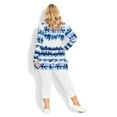 thumbnail image 2 of Avenue Women's Plus Size Leisure Button Tunic, 2 of 2