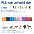 thumbnail image 5 of Dog Leash Slip Lead Snap Hook Rope Leash Strong Heavy Duty Braided Dog Training Leash No Pull Training Lead Leashes for Medium Large and Small Dogs3/8in x 5ft, 5 of 7
