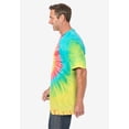 thumbnail image 3 of KingSize Men's Big & Tall Lightweight Tie-Dye Crewneck Tee, 3 of 4