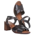 thumbnail image 5 of JUSTINREESS Zoe Women's 2.5 inch Block Heel Sandals In Black Size 9, 5 of 6