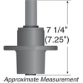thumbnail image 2 of Deck Spindle Assembly Compatible with 48 52 61 72 Inch Deck Tiger Cat Turf Tiger Zero Turn Mower 46400 46631 5030301 597A4 46020 461663 41001 41007 41008 1530301 5061033 5061033SM, 2 of 3