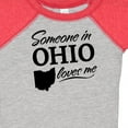 thumbnail image 4 of Inktastic Someone in Ohio Loves Me Boys or Girls Baby Bodysuit, 4 of 5
