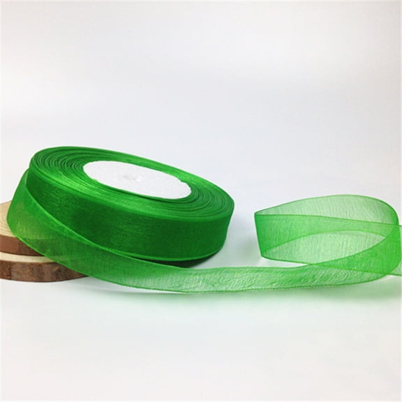 GOOHOCHY 2 Roll Gift Packing Ribbon Cheerleader Bow Ribbon Solid Color Ribbon