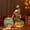 A+B, variant on Illuminated Starry Night Glass Pumpkins, Twinkle Light Up Home Decor for Fall Thanksgiving , Battery Operated,A,7in*6in,Halloween Decoration