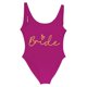 thumbnail image 1 of MKLEKYY Trajes De Baño Mujer Short Women Fashion Letter Print Piece Swimsuit Sexy Bikini Swimwear Bathing Sleeveless Backless Swimsuit 2669, 1 of 4