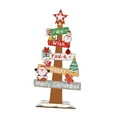thumbnail image 3 of Letrero de madera navideño, decoración creativa para el hogar, manualidades, suministros para fiestas, mesa navideña 145 cm x 29 cm, 3 of 9