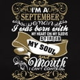 thumbnail image 3 of CafePress - Im A September Woman I Was Born With My He T Shirt - Women's Traditional Fit Dark T-Shirt, 3 of 4