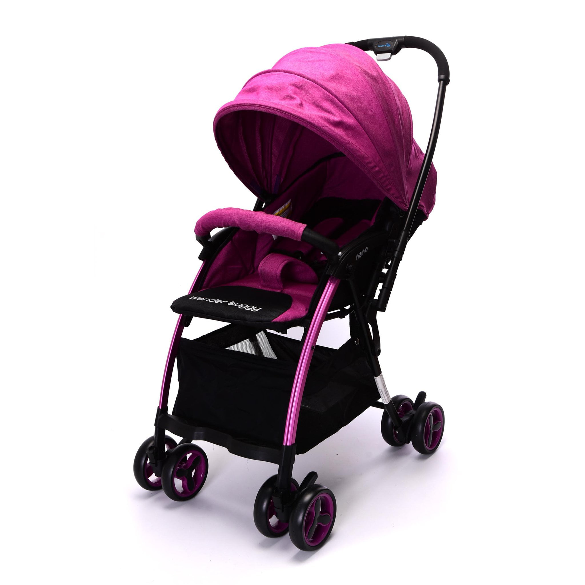 Buy Wonder Buggy Nano Ultralight One Hand Fold Compact Stroller With ...