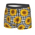 thumbnail image 2 of Bingfone Sunflowers Men's Underwear - Casual Stretch Boxer Briefs-Large, 2 of 9