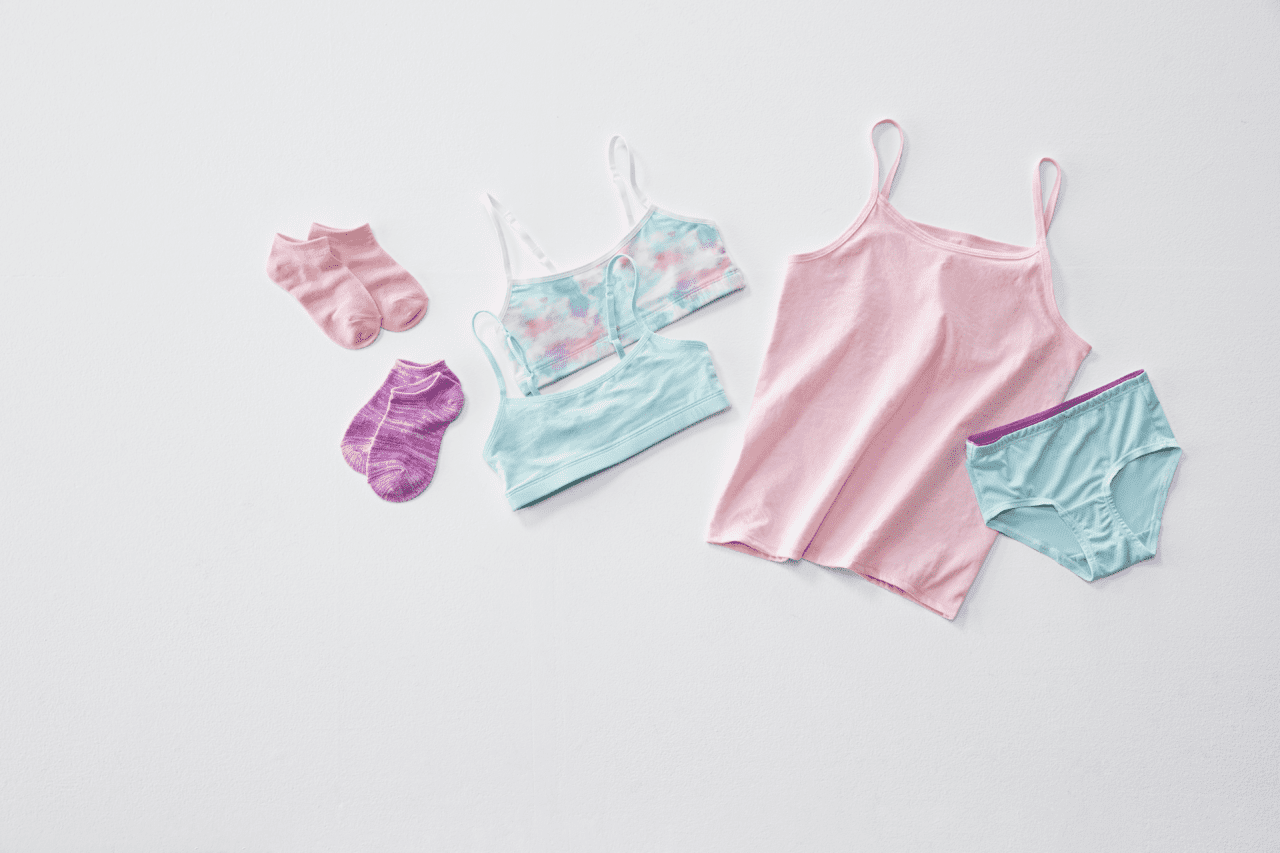 Wonder Nation Girls Cotton Bralette, 2-Pack, Sizes 28-38