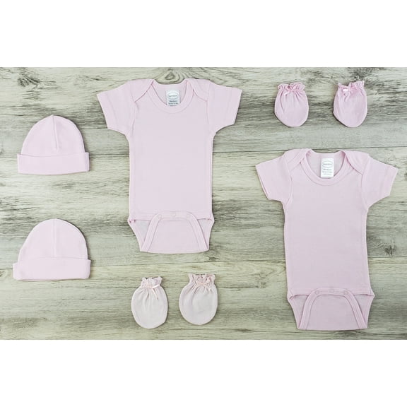 Bambini 6 Pc Layette Baby Clothes Set