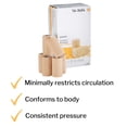 thumbnail image 3 of McKesson Cohesive Bandages, Self-Adherent Compression Wrap, 4 in x 5 yd, 1 Count, 18 Packs, 18 Total, 3 of 11