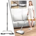 thumbnail image 1 of Hand Push Sweeper, Multi Purpose Mop Sweeper Combo Quiet Efficient  for Living Room, 1 of 7