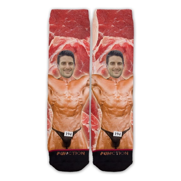 Custom Male Bodybuilder Fashion Sock