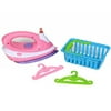Dazzling Toys Happy Family Kids Pretend Play Ironing Set Includes Ironer, Laundry Basket and accessories.