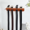 thumbnail image 4 of Belt Hanger for Closet Wooden Belt Organizer Wall Mount Belt Holder Rack with Screws for 8 Belts Storage Closet Entryway Home, 4 of 5
