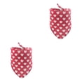 thumbnail image 1 of Greeniant Bufanda de babas para mascotas Toalla triangular térmica punteada Accesorios de regalo Type2 NO2, 1 of 6
