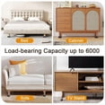 thumbnail image 5 of 4pcs 4 inch height increase bed frame Heavy duty adjustable frame, 5 of 5