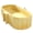 Gold, variant on HDUTNGISN 59"Large Foldable Bathtub for 2 People,Upgraded Adult Tub for Hot Ice Bath,Yellow with A Lid