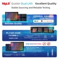 thumbnail image 6 of MeLE Quieter DL Fanless N100 Mini PC 16GB LPDDR4x 512GB SSD Dual LAN 2.5GbE Small Desktop Computer (New), 6 of 9