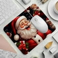 thumbnail image 2 of Santa Claus Square Desk Mat, 8.3x9.8 Inch, Non-Slip Rubber Bottom, Printed, Suitable for Office and Gaming - Gaming Mousepad and Mouse Pad, 2 of 6