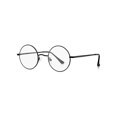 thumbnail image 1 of wonima44 Small Round Blue Light Glasses for Women Men Circle Frame Eyeglasses Non Prescription Clear Lens(02 Black), 1 of 1