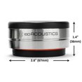 thumbnail image 3 of Aislador de Equipos de Audio IsoAcoustics Orea Bordeaux 14.5 kg, 3 of 5
