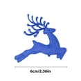 thumbnail image 6 of 1Pcs Glitter Christmas Elk Hanging Ornaments, 2.36 in Plastic Glitter Jumping Deer Pendant for Christmas Tree Decorations, Cute Xmas Tree Ornaments, 6 of 8