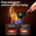 thumbnail image 3 of Uncoated Thick Iron Pot,Japanese Uncoated Cast Iron Pot,Iron Pot Pro,Multifunctional Non-Stick Cast Irons Wok with Lid,High Purity Irons Frying Pan for All Stoves, 3 of 9