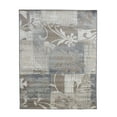thumbnail image 2 of BNM Floral Damask Indoor Area Rug, 4'X5'6", Ivory, 2 of 8