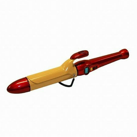 CHI Air Tourmaline Ceramic 1 1/2" Curling Iron, Fire Red
