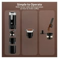 thumbnail image 5 of Coffee Maker Electric Capsule Ground Coffee Brewer Portable Coffee Machine Fit Coffee Powder And Coffee Capsule ,Portable, 5 of 5