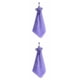 thumbnail image 2 of Toalla de Mano Coral Terciopelo Cateissary 2piezas Violeta, 2 of 3