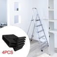 thumbnail image 1 of DYNWAVECA 4Pcs Ladder Feet Covers Extension Ladder Parts Extension Ladder Crossbar Easy to Install Portable Replace Ladder Accessories, 1 of 10