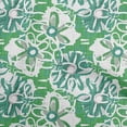 thumbnail image 1 of oneOone Georgette Viscose Green Fabric Abstract Diy Clothing Quilting Fabric Print Fabric By Yard 42 Inch Wide, 1 of 5