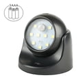 thumbnail image 3 of Aplique de pared para exteriores con detector de movimiento - Iluminación exterior LED de 1000 lúmenes - Iluminación inalámbrica con batería - Giro e inclinación de 360 ​​​​grados, 3 of 3