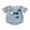 Blue, variant on Cenuakty Baby 6M 12M 18M Boy Summer Romper Casual Golf-themed Embroidered Striped Crew Neck Short Sleeve Infant Jumpsuit