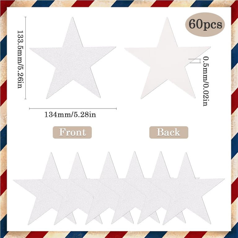 40 stuks sterren uitsparingen dubbel bedrukt uitgesneden papier sterdecoraties beschrijfbaar confetti stervormig papier voor klaslokaal muur bruiloft decoraties, goud