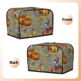 thumbnail image 7 of Toaster Covers 2 Slice, Gnomes With Pumpkins Waterproof Bread Machine Cover Fits for Standard 2 Slice Toasters, Home Decor Toaster Protection with Hanging Rope, 7 of 7