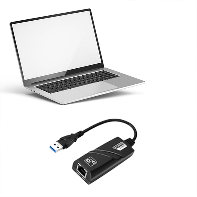 BotaniNest Network Adapter USB To 100Mbps RJ45 LAN Wired Internet Converter For Laptop Desktop PC Computer And MacBook Ultrabook Notebook Device Connectivity