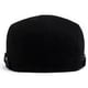 thumbnail image 2 of Gorra plana negra con logotipo bordado unisex de algodón o mezclilla, 2 of 2