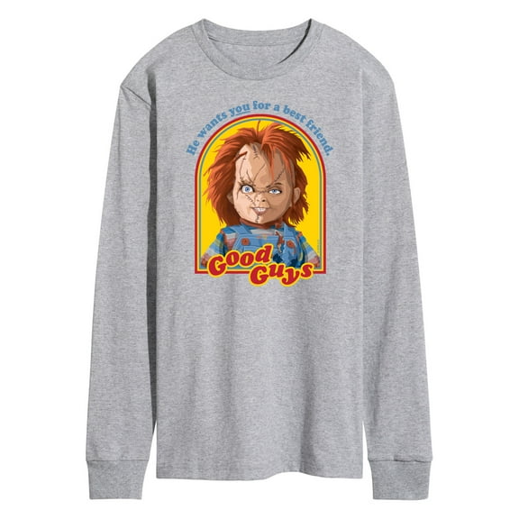 Chucky - Halloween - Wants You For A Best Friend - Men's Long Sleeve T-Shirt