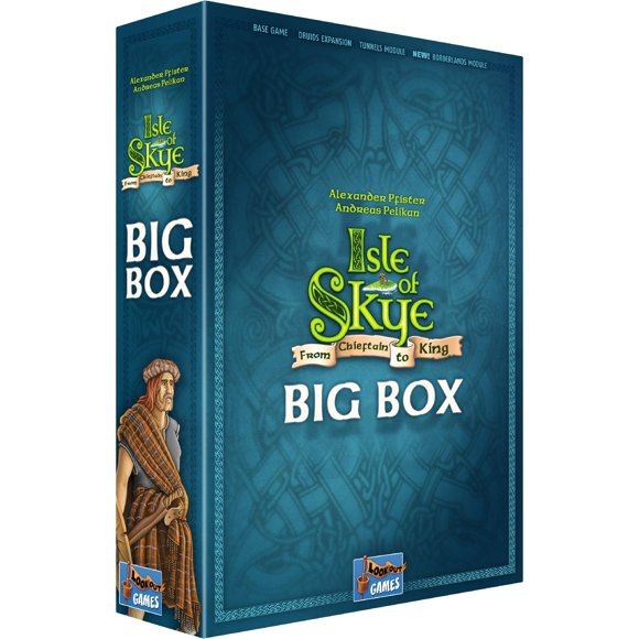 Lookout Games Isle of Skye from Chieftain to King Big Box Board Game | Fast-Paced Tile Placement Strategy Game for Adults and Kids | Ages 8+ | 2-5 Players | Average Play