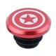 thumbnail image 1 of Tapones de manillar de bicicleta de aleación para diámetros interiores de 15,8 a 19,5 mm. Rojo B, 1 of 9
